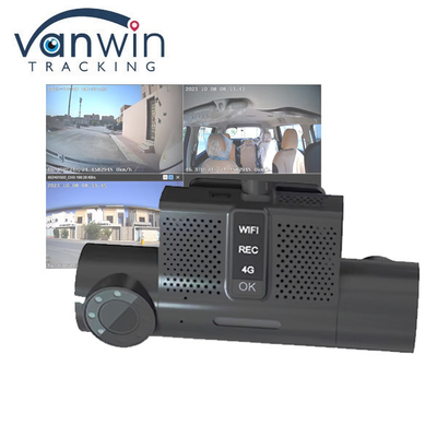 3ch Dashcam 4G MDVR Hızlı yapılandırma Kamyon Taksi Araç Van için kolay kurulum